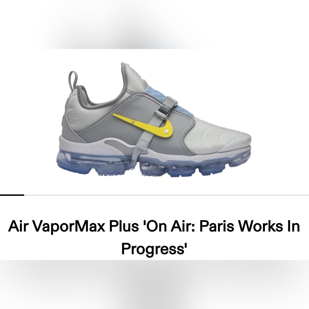RARE Nike Air Vapormax Plus "On Air Jordan Paris Work In Progress. Size 12